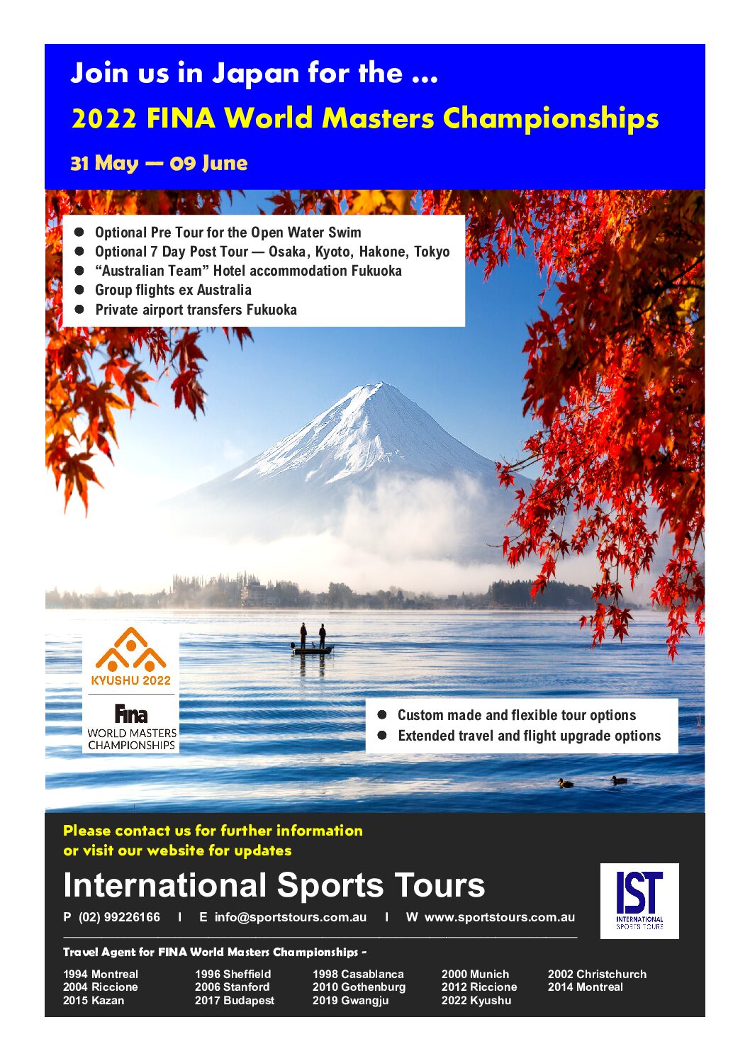 FINA Japan International Sports Tours